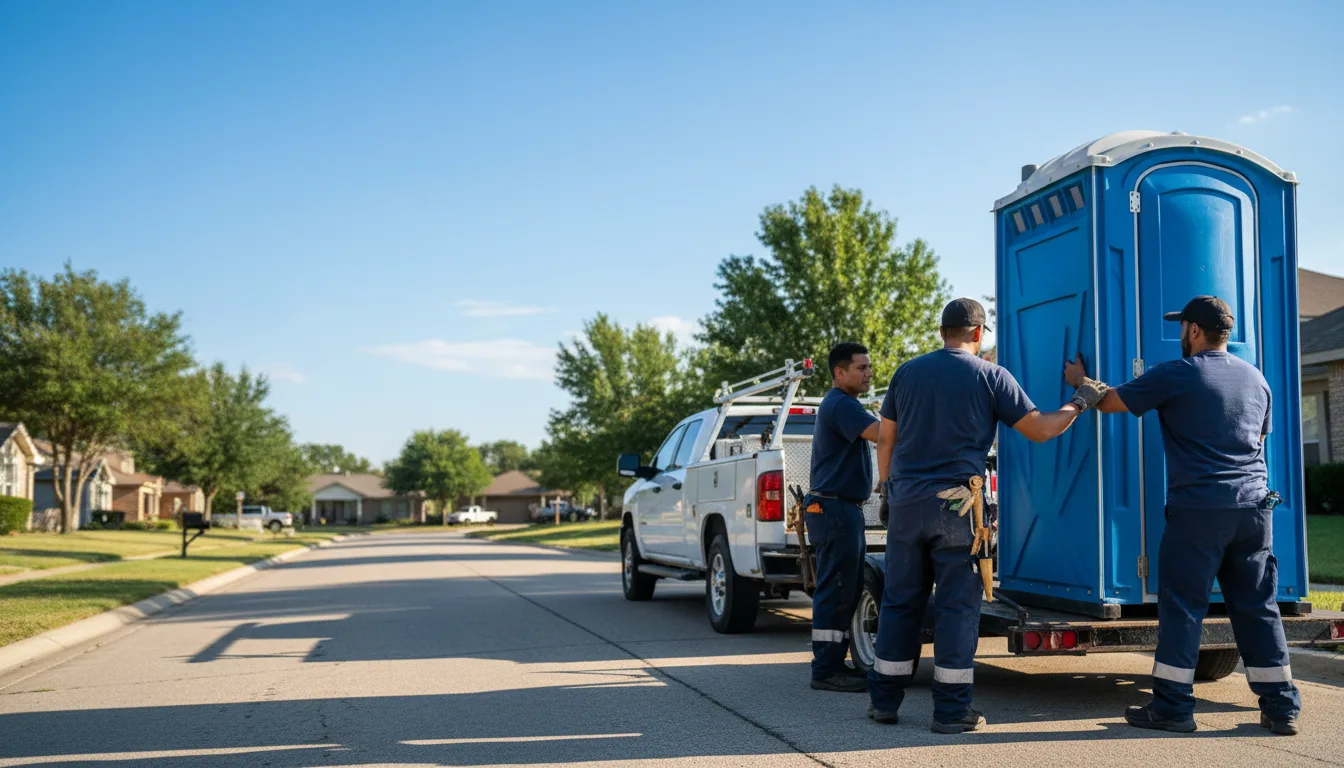 Portable Toilet Rental in La Porte, TX near me